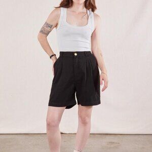 Big Bud Press Black Trouser Shorts - S - NWT